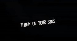 Think On Your Sins Meme Template