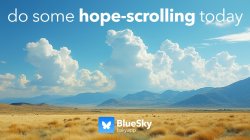 blueSky hope-scrolling meme Meme Template