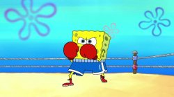 Spongebob Boxing Meme Template