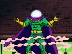 Mysterio Meme Template