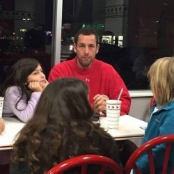 Adam Sandler Staring Meme Template