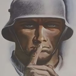 German soldier silence Meme Template