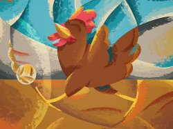COQ art Meme Template