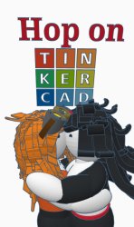 Hop on tinkercad Meme Template