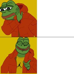 Pepe Drake Meme Template