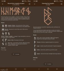 Runes | Cleansing Way Out Of Negative Situation Meme Template