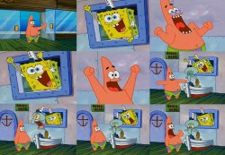 SpongeBob Some people are eavesdropping Meme Template