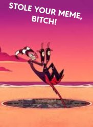 Stealing is fun Meme Template