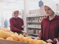 handmaidens shopping Meme Template