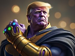 Thanos Trump Meme Template