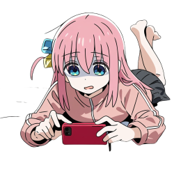 Gotoh Hitori (Bocchi) Meme Template