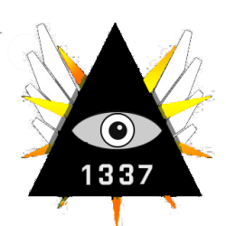 Born 1337 Logo Meme Template