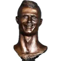 Ronaldo statue Meme Template