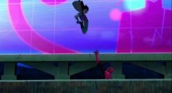 Teen Titans Robin Double knee drop Meme Template