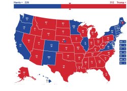 2024 Election Map Meme Template