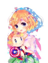 America Chan Meme Template