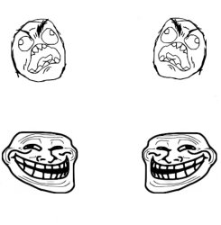 Troll face they'll know Meme Template