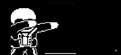 Sans dab Meme Template