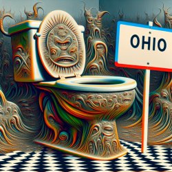 ohio got fantom taxed b skibidi toilet Meme Template