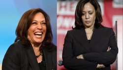 Kamala Harris, mais ne rit plus Meme Template