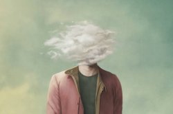 brain fog cloud Meme Template