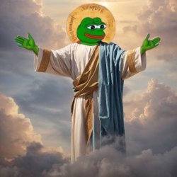 saint pepe $STPEPE Meme Template