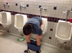 Man Sitting On Urinal Meme Template