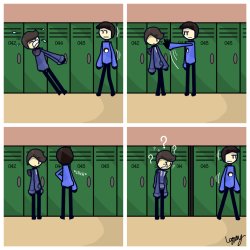 Lockers Meme Template