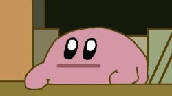 kirby derp face Meme Template