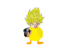 goku ducky Meme Template