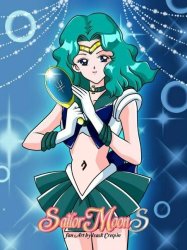 Sailor Neptune Belly Meme Template