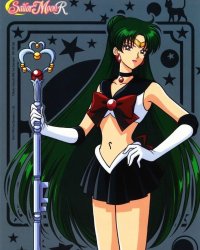 Sailor Pluto Belly Meme Template