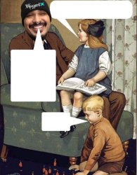 Blazzord Dad Legend Meme Template