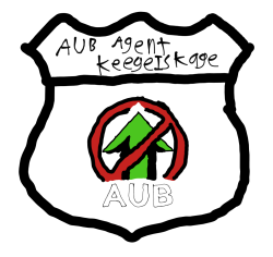 AUB Badge Meme Template