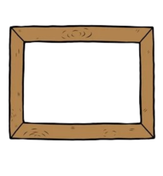 Wooden Picture Frame Meme Template