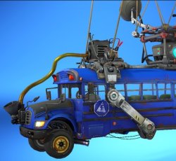 Fortnite Battle bus Meme Template