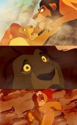 Lion king betrayal Meme Template