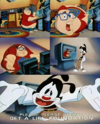 Fat Guy Animaniacs Meme Template