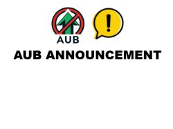 AUB ANNOUNCEMENT Meme Template