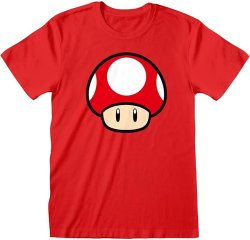 Red Mushroom (1985) T-Shirt Meme Template