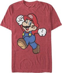 Super Mario (1985) T-Shirt Meme Template