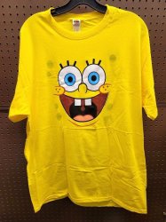 Spongebob Face (1999) T-Shirt Meme Template