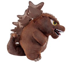 Transparent Godzilla -1.0 plushie Meme Template