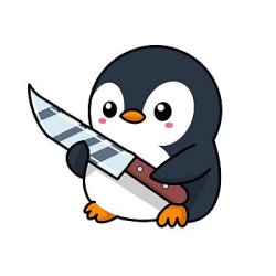 Penguin with Knife Meme Template