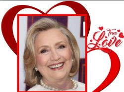 Hillary Heart Throb Gorgeous Meme Template