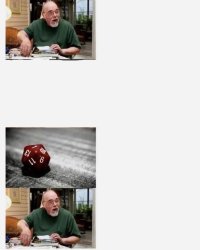 Dungeons & Dragons Natural 1 Meme Template