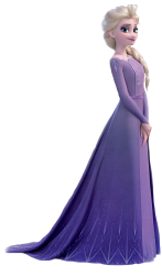 Elsa in her Purple Dress Meme Template