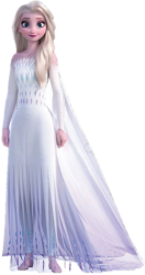 Elsa in her White Dress Meme Template