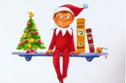 Elf on the shelf Meme Template