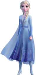 Elsa in her Sequel Second Film Outfit Meme Template